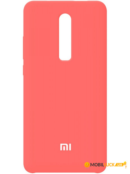 - Xiaomi Silicone Case Mi 9T/Redmi K20 Peach Pink