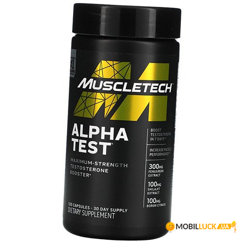  Muscle Tech Alpha Test 120 (08098005)