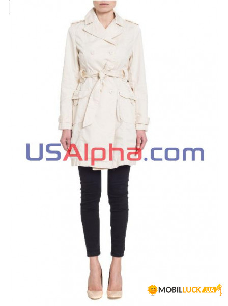  Ladies Cotton Military Trench L 