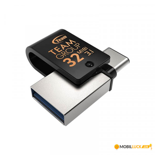  Team 32GB OTG Type-C M181 USB3.1 Black (TM181332GB01)