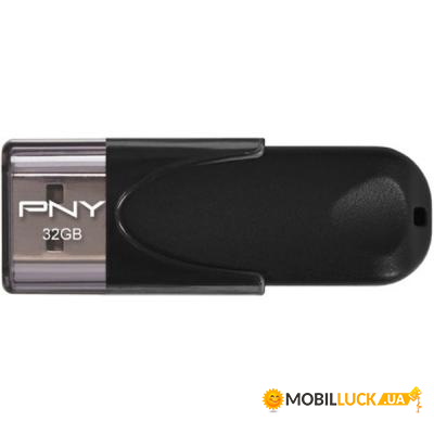 - USB PNY 32Gb Attache4 Black (FD32GATT4-EF)