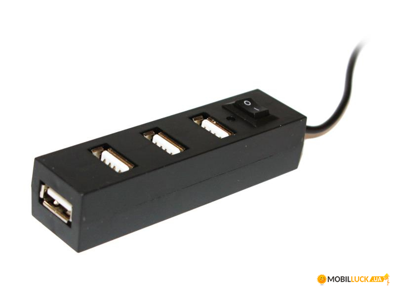  USB2.0 Voltronic 4USB2.0 Black (YT-HUB4-B/07243) Blister