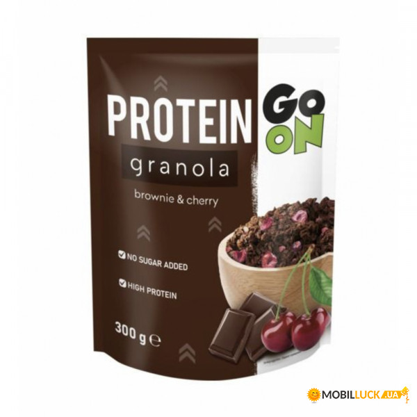   Go On Nutrition Protein Granola 300 g brownie & cherry