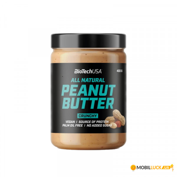   BioTech USA Nutrition Peanut Butter Crunchy 400  (CN5869)
