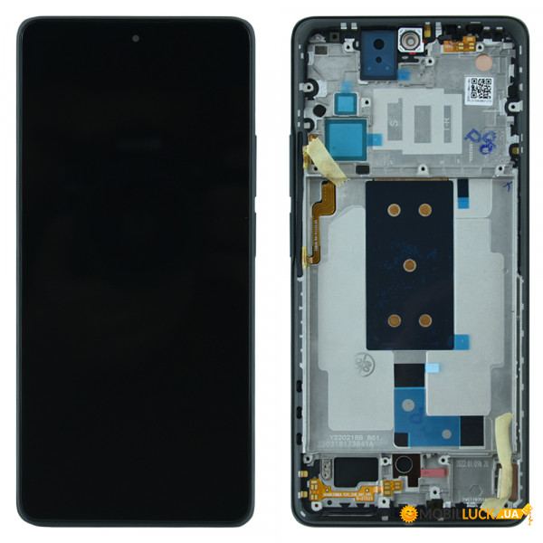  Xiaomi 11T / 11T Pro OR 100% (Service Pack) with frame Black (Tarnish)