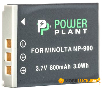  PowerPlant Minolta NP-900, Li-80B 800mAh