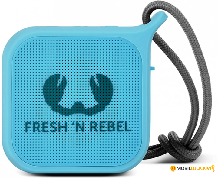   Fresh N Rebel Rockbox Pebble Small Bluetooth Speaker Sky Blue (1RB0500SK)