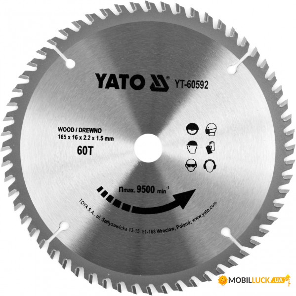    Yato 165162.21.5 60  (YT-60592)