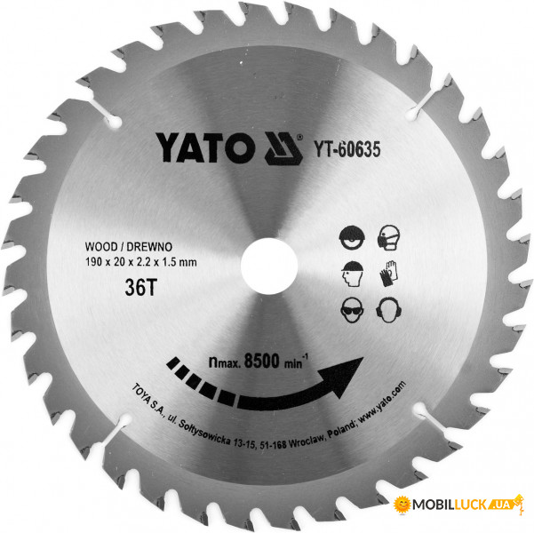     Yato 190202.21.5 36  (YT-60635)