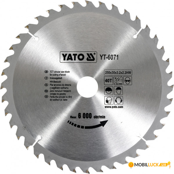     Yato 250303.22.2 40  (YT-6071)