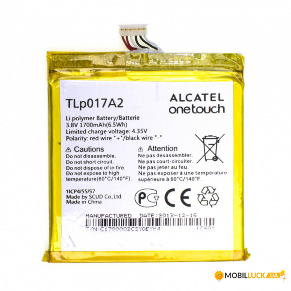  Alcatel TLp017A2/6012 Original