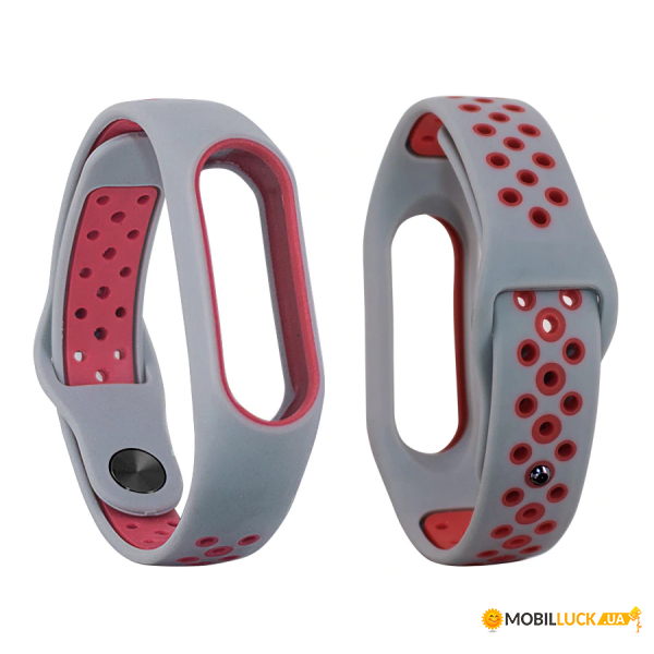  TTech Nike Design Series Xiaomi Mi Band 2 Gray & Red