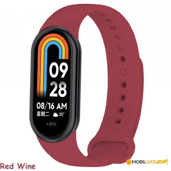   BeCover Xiaomi Mi Smart Band 8 Red Wine (709411)