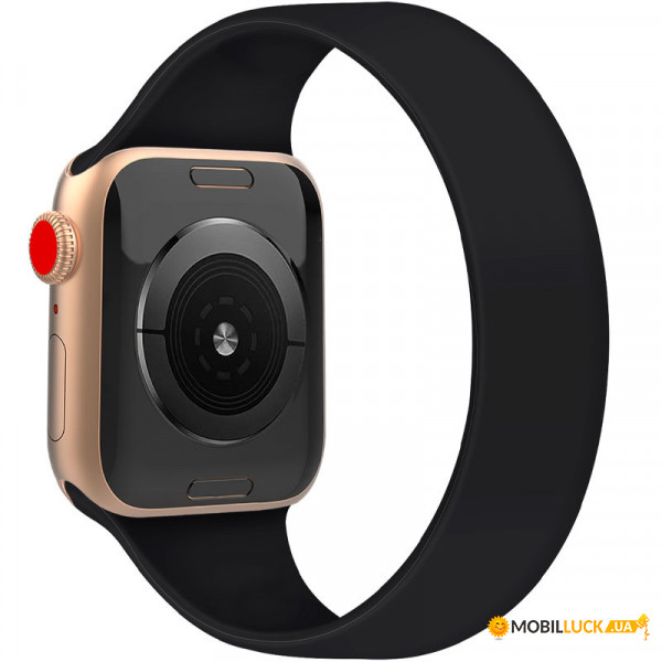  Epik Solo Loop  Apple watch 38mm/40mm 156mm (6)  / Black