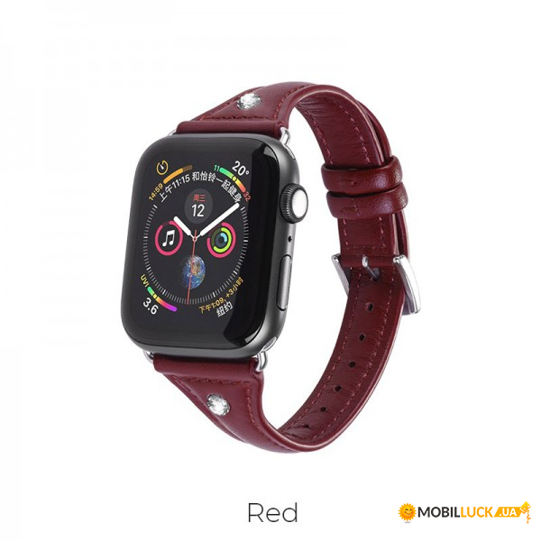  HOCO Ocean Series WB05  Apple Watch Series 38/40mm red (2737)