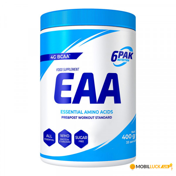  6PAK Nutrition EAA 400  - (CN5726-4)