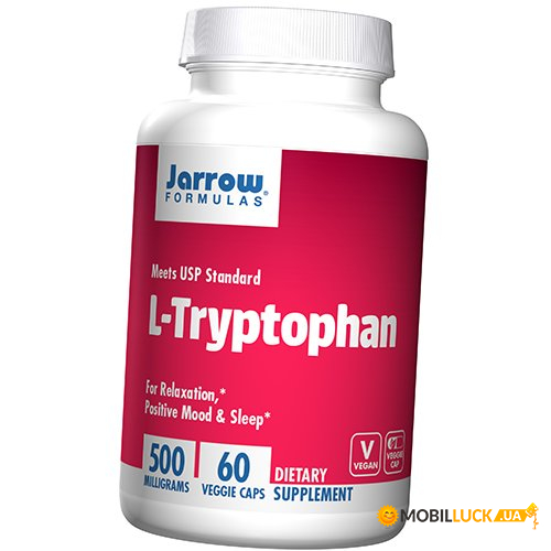  Jarrow Formulas L-Tryptophan 500 60  (27345004)