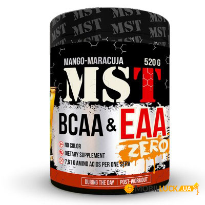  MST Nutrition BCAA EAA ZERO 520  - (CN4350-2)