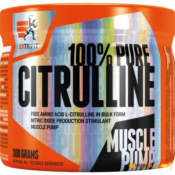  Extrifit  Citrulline Pure 300g (Orange)