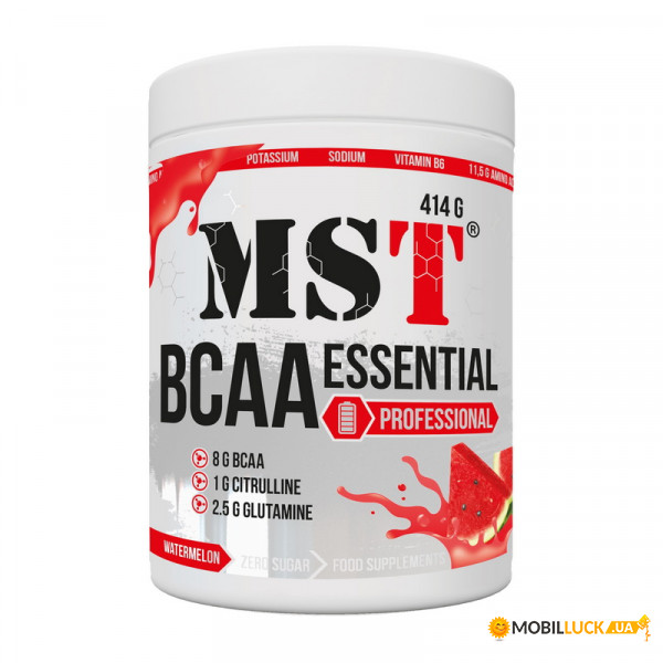  MST BCAA Essential Proffesional 414 g blue raspberry