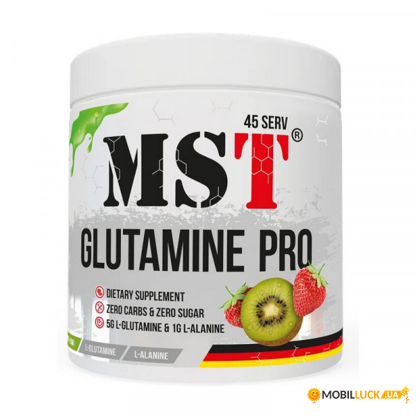  MST Glutamine Pro zero 315 g fruit punch