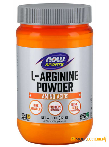  NOW L-Arginine Powder 454    (4384301897)