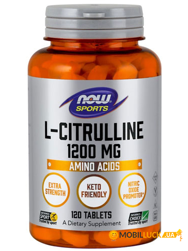  NOW L-Citrulline 1200 mg 120   