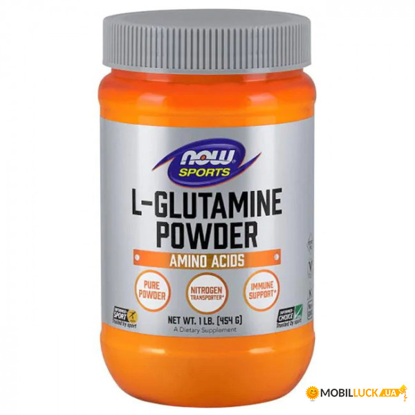  NOW Sports L-Glutamine 454  (CN4406)