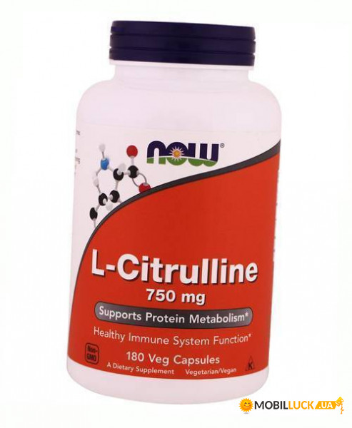  Now Foods L-Citrulline 750 180 (27128005)