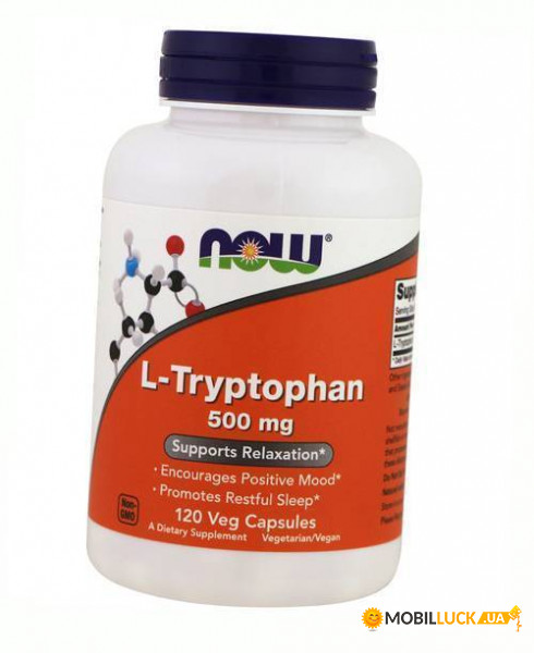  Now Foods L-Tryptophan 500 120 (27128029)