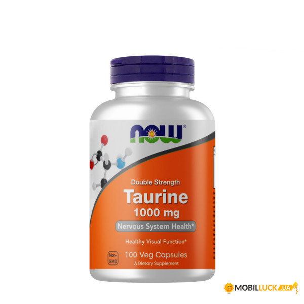  Now Foods Taurine 1000 mg 100  (CN3604)