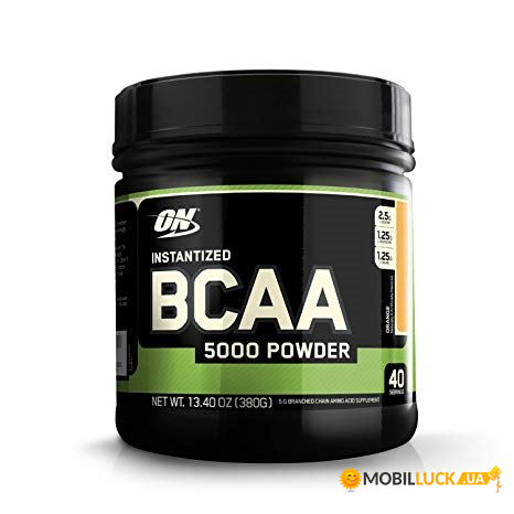  Optimum Nutrition USA BCAA 5000 Powder 380  
