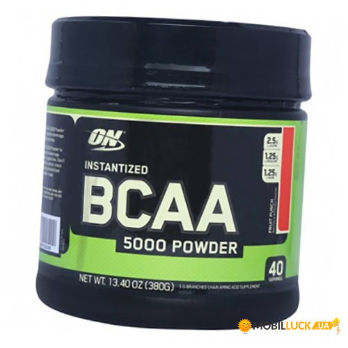 Optimum Nutrition BCAA powder 380   (48141)