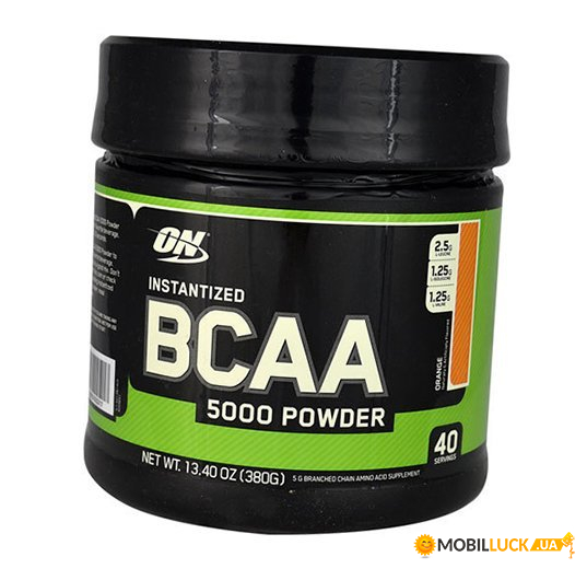  Optimum Nutrition BCAA powder 380 
