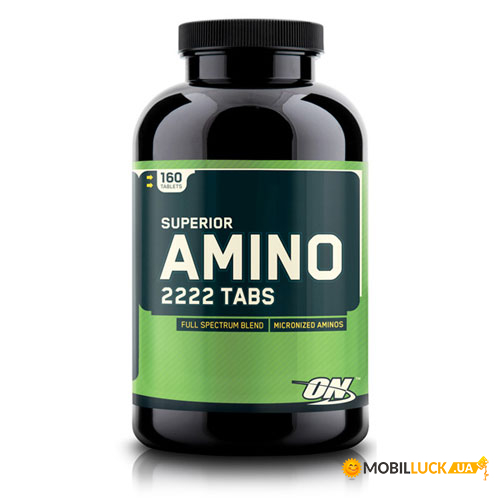 Optimum Nutrition Superior Amino 2222 160   