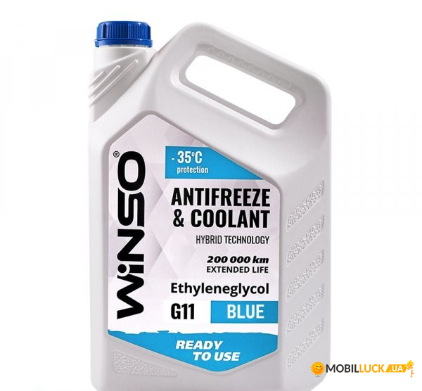  Winso Antifreeze & Coolant Blue -35C () G11, 0,9 (WS82479)