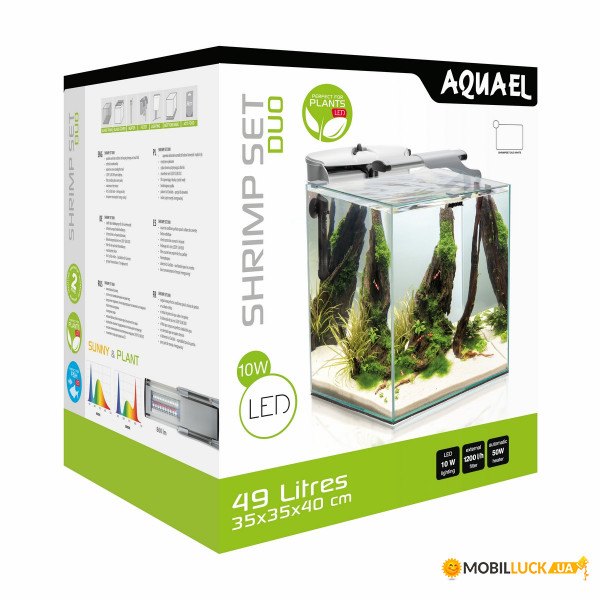   Aquael Fish & Shrimp Set Duo 35 White (115153)