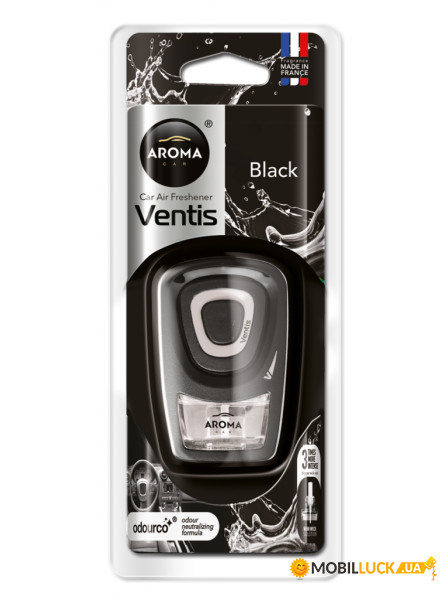  Aroma Car Ventis - BLACK (12.) (63104)