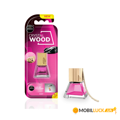    Aroma Car Wood - Crystal Wood - Baby 6  (928402)