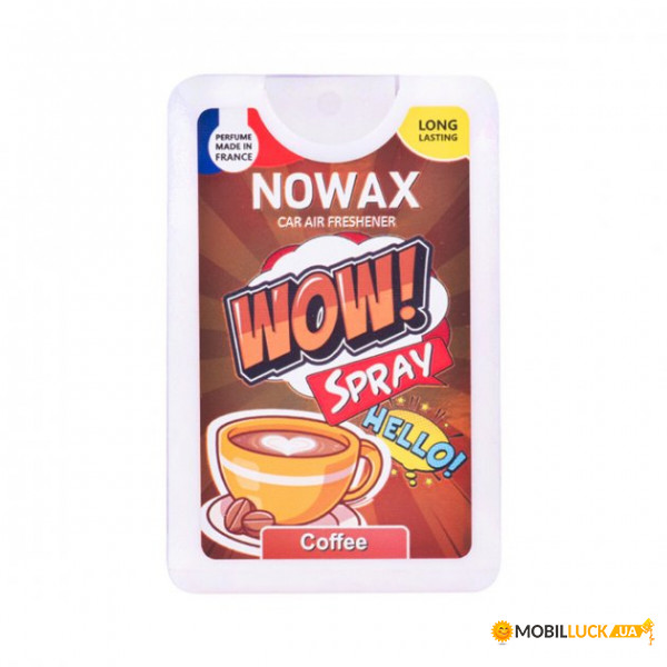      WOW Spray 18 ml - Coffee (24/) NOWAX (NX00139)