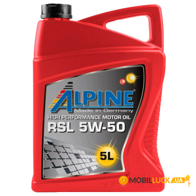   Alpine 5W-50 RSL 5 (1425-5)