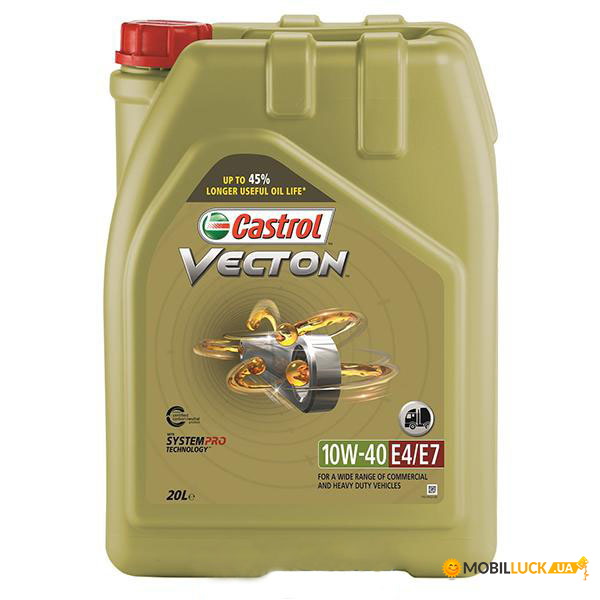   Castrol Vecton 10W-40 E4/E7 Diezel 20 