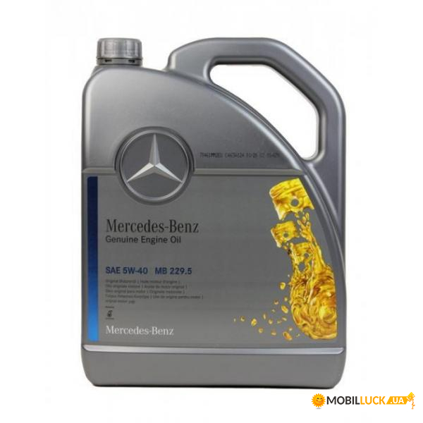   MB 229.5 Engine Oil 5W-40 5  (A000989860613-7)