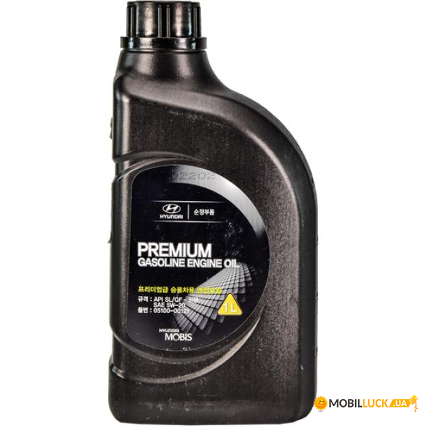   Mobis Premium Gasoline SL 5W-20 1  (0510000121-7)
