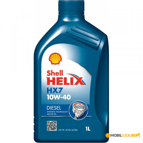   Shell Helix Diesel HX7 10W-40 CF 1