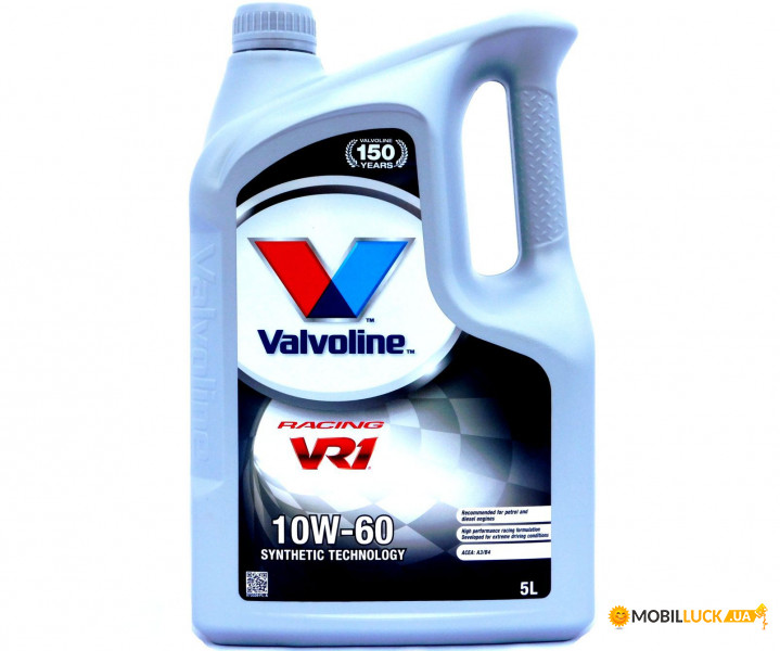   Valvoline vr1 Racing 10W-60 5. (873339)
