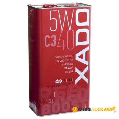   Xado 5W-40 C3 Red Boost 5  (XA 26322)