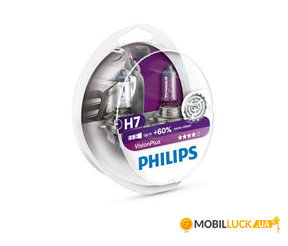   Philips H7 Vision Plus 2  (12972VPS2)