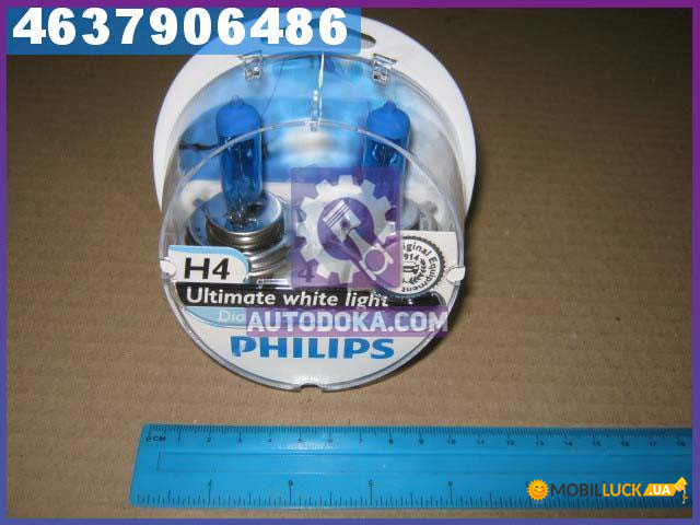   Philips H4 12V 60/55W P43t-38 Diamond Vision 5000K (12342DVS2)