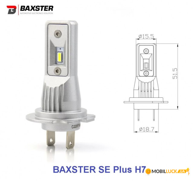   Baxster SE Plus H7 6000K